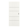 Frontansicht von GARANT Schiebetür Corona 833 Authentic Bianco CePaL 