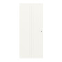 Frontansicht von CLASSEN Schiebetür Dynamic 3.23 Weißlack RAL 9016