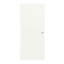 Frontansicht von CLASSEN Schiebetür Dynamic 3.24 Weißlack RAL 9016