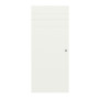 Frontansicht von CLASSEN Schiebetür Dynamic 3.25 Weißlack RAL 9003