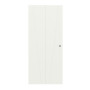 Frontansicht von CLASSEN Schiebetür Dynamic 3.30 Weißlack RAL 9003