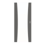Frontansicht von HÖRMANN Schiebetür Rail 2 Staubgrau RAL 7037 Duradecor DesignLine