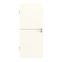Frontansicht von GARANT Wärmeschutztür Corona 831 Pearl White CePaL