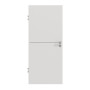 Frontansicht von GARANT Wärmeschutztür Corona 831 Silver Grey CePaL