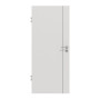 Frontansicht von GARANT Wärmeschutztür Corona 850 Silver Grey CePaL