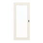 Frontbild von Reinweiß RAL 9010 LA 27 ProLine Lack Schiebetür - Hörmann