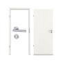 Komplettset-Ansicht von GARANT Zimmertür-Set Authentic Bianco CPL mit Zarge und Drücker