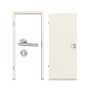 Komplettset-Ansicht von CLASSEN Innentür-Set RAL 9010 Weißlack 2.1 mit Zarge und Drücker