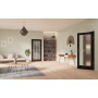 Main-Milieuansicht von GARANT Zimmertür 0901-60 Black Resopal mit Lichtausschnitt LA-3 Sprosse SP0