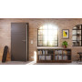 Detail-Milieuansicht von HÖRMANN Innentür Groove 78 Staubgrau RAL 7037 Lack DesignLine