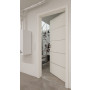 Detail-Milieuansicht von GARANT Wärmeschutztür Corona 830 Pearl White CePaL