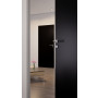 CloseUp-Milieuansicht von HÖRMANN Innentür-Set Zeroline RAL 9005 Tiefschwarz Lack stumpfeinschlagend mit Zarge und Drücker