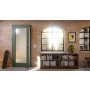 Detail-Milieuansicht von CLASSEN Innentür Frame 5.6 Uni Green Dekorfolie mit Lichtausschnitt