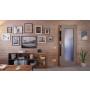 Front-Milieuansicht von Taupe RAL 7048 LA 8 ProLine Lack Innentür - Hörmann