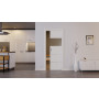 Front-Milieuansicht der in der Wand laufenden Pure 2 quer Plain 80-7 ProLine Duradecor Verkehrsweiß RAL 9016 Schiebetür - Hörmann