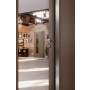Detail-Milieuansicht von Taupe RAL 7048 LA 24 schlossseitig Mattlack ProLine Innentür - Hörmann