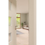 CloseUp-Milieuansicht von GARANT Zimmertür 0105-60 Pearl White CPL mit Lichtausschnitt LA-10
