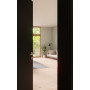 CloseUp-Milieuansicht von GARANT Zimmertür 0901-60 Black Resopal mit Lichtausschnitt LA-4 bandseitig Sprosse SP10