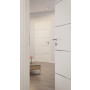 CloseUp-Milieuansicht von CLASSEN Innentür Dynamic RAL 9010 Weißlack 3.8 Lisenen 