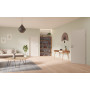 Main-Milieuansicht der in der Wand laufenden GARANT Schiebetür 0160-60 Silver Grey CePaL