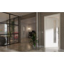 Main-Milieuansicht von GARANT Objektinnentür 0105-60 Pearl White CePaL mit Lichtausschnitt LA-4 schlossseitig