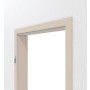 Detailansicht der Zarge von CLASSEN Innentür-Set Kaschmir CPL 4.1 mit Zarge und Drücker