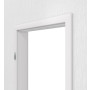 Detailansicht der Zarge von JELD-WEN Innentür-Set Grauweiß Optima DuriTop CPL mit Zarge und Drücker