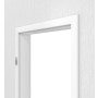 Detailansicht der Zarge von JELD-WEN Innentür-Set Samtesche Weiß Optima DuriTop CPL mit Zarge und Drücker