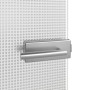 Detailansicht der Oberfläche von GARANT Ganzglas Zimmertür Mastercarré Ornament