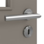 Detailansicht der Oberfläche von Taupe RAL 7048 LA 12 ProLine Lack Innentür - Hörmann