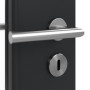 Detailansicht der Oberfläche von Anthrazit RAL 7016 LA 24 schlossseitig Mattlack ProLine Innentür - Hörmann