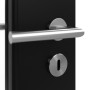 Detailansicht der Oberfläche von Schwarz RAL 9005 LA-24 schlossseitig Lack ProLine Innentür - Hörmann