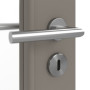 Detailansicht der Oberfläche von Taupe RAL 7048 LA 27 ProLine Lack Innentür - Hörmann