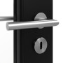Detailansicht der Oberfläche von Schwarz RAL 9005 LA-27 Lack ProLine Innentür - Hörmann