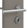 Detailansicht der Oberfläche von Taupe RAL 7048 LA 8 ProLine Lack Innentür - Hörmann