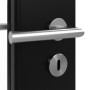 Detailansicht der Oberfläche von Schwarz RAL 9005 LA-8 Lack ProLine Innentür - Hörmann