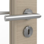 Detailansicht der Oberfläche von Schiefer Taupe LA 27 ProLine Innentür - Hörmann
