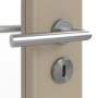 Detailansicht der Oberfläche von Ultramatt Taupe LA 27 ProLine Innentür - Hörmann
