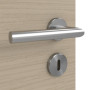Detailansicht der Oberfläche von Schiefer Taupe LA 4 ProLine Innentür - Hörmann
