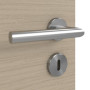 Detailansicht der Oberfläche von Schiefer Taupe LA 5 ProLine Innentür - Hörmann