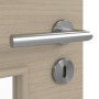 Detailansicht der Oberfläche von Schiefer Taupe LA 9 ProLine Innentür - Hörmann