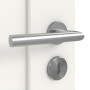 Detailansicht der Oberfläche von Coso 23 Weißlack RAL 9016 Premium Innentür