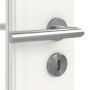 Detailansicht der Oberfläche von Georgia 4 LA ClassicLine Weißlack Innentür - Hörmann