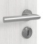 Detailansicht der Oberfläche von GARANT Zimmertür-Set Authentic Grigio CPL mit Zarge und Drücker