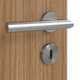 Detailansicht der Oberfläche von Eiche Classic LÖ 62 mittig Echtholzfurniert Optima Innentür - Jeld-Wen