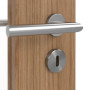 Detailansicht der Oberfläche von Eiche Classic LÖ 62 schlosseitig Echtholzfurniert Optima Innentür - Jeld-Wen