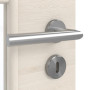 Detailansicht der Oberfläche von GARANT Zimmertür Quer Authentic Perl CPL mit Lichtausschnitt LA-DIN Sprosse SP1