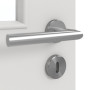 Detailansicht der Oberfläche von GARANT Zimmertür 0160-60 Silver Grey CPL mit Lichtausschnitt LA-11
