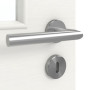 Detailansicht der Oberfläche von GARANT Zimmertür Quer Authentic Bianco CPL mit Lichtausschnitt LA-11