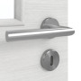 Detailansicht der Oberfläche von GARANT Zimmertür Quer Authentic Grigio GCK08 mit Lichtausschnitt LA-11